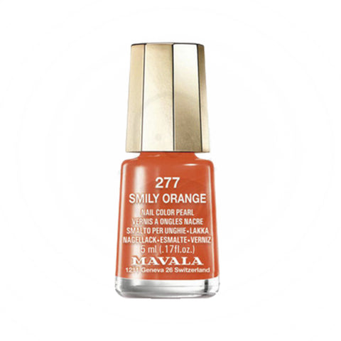 BELI MAVALA COSMETIC NAIL POLISH SMILY ORANGE NO 277 ORIGINAL NEW KUTEKS COSMETIC  