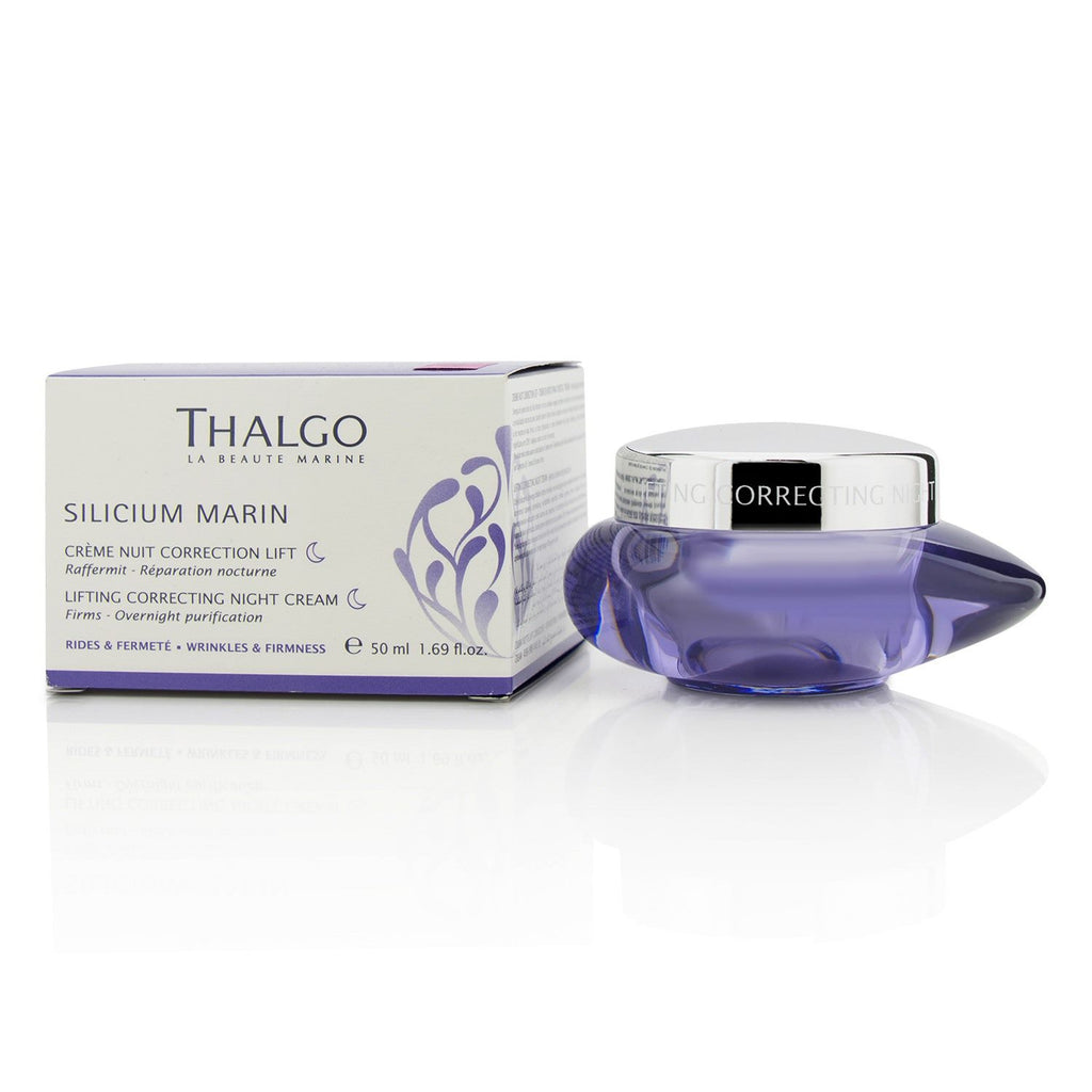 BELI THALGO SKIN CARE LIFTING CORRECTING NIGHT CREAM 50 ML FOR DEHYDRATED DRY NORMAL AND DULL SKIN