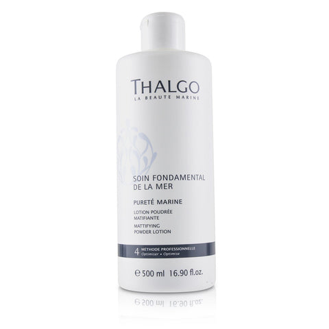 BELI THALGO SKIN CARE MATTIFYING POWDER LOTION 500 ML SPA PRODUCT PURIFY THE SKIN FOR OILY AND COMBINATION SKIN 