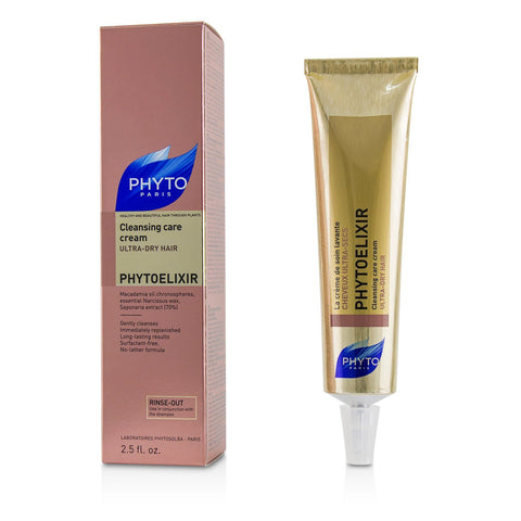 BELI PHYTO PERAWATAN RAMBUT BELI PHYTOELIXIR CREAM 75 ML CLEANSING CREAM VITAMIN FOR ULTRA DRY HAIR ORIGINAL NEW  