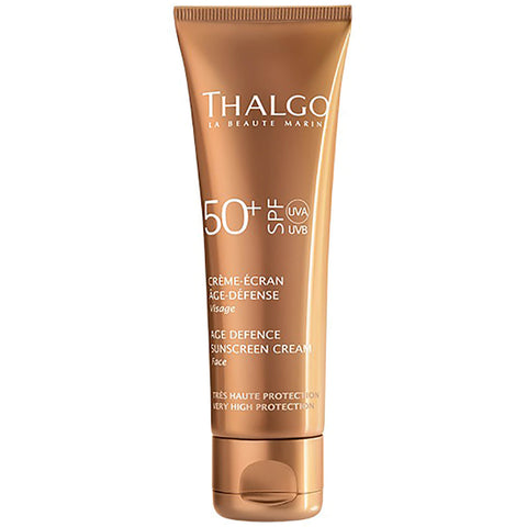 BELI THALGO SKIN CARE AGE DEFENCE SUNSCREEN SPF50 100 ML SPA PRODUCT SUN LOTION FOR FACE