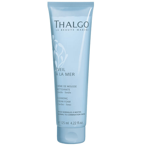 BELI THALGO SKIN CARE CLEANSING CREAM FOAM 125 ML REMOVE MAKE UP AND CLEAN THE SKIN FOR ALL SKIN TYPES