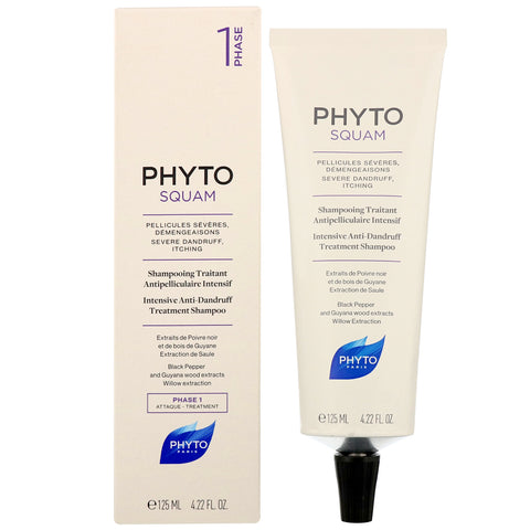 BELI PHYTO PERAWATAN RAMBUT BELI PHYTOSQUAM INTENSE ANTI DANDRUFF SHAMPOO 125 ML ORIGINAL HAIR TREATMENT NEW IMPORT