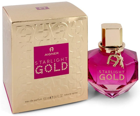 PARFUM WANITA AIGNER STARLIGHT GOLD WOMAN EDP 100 ML PERFUME ORIGINAL + BOX