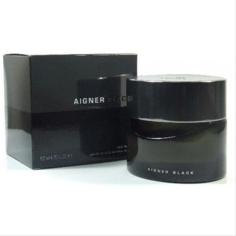 PARFUM PRIA AIGNER BLACK MAN EDT 125 ML PERFUME ORIGINAL + BOX