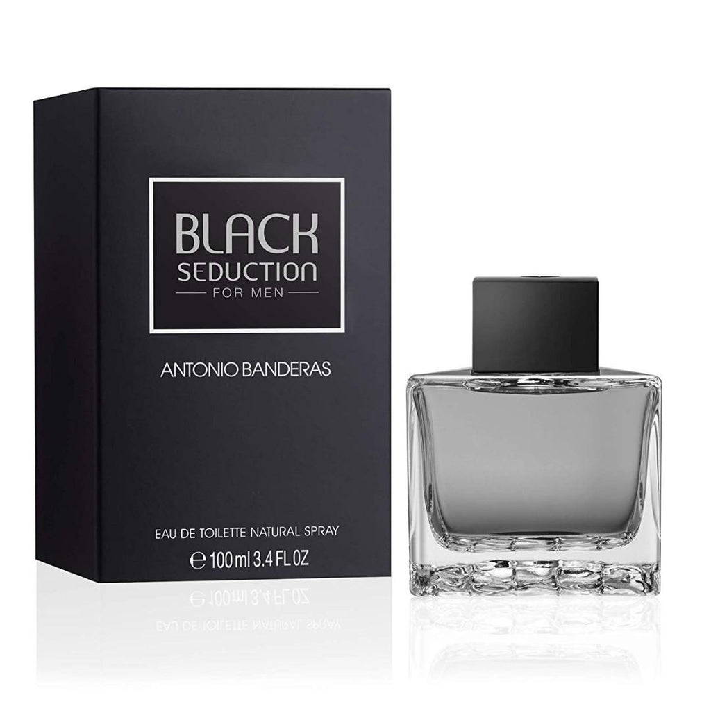 PARFUM PRIA ANTONIO BANDERAS BLACK SEDUCTION MAN EDT 100 ML ORIGINAL + BOX