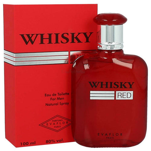 PARFUM EVAFLOR WHISKY RED MAN EDT 100 ML ORIGINAL NEW PERFUME