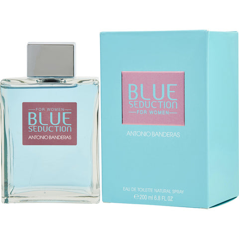 PARFUM WANITA ANTONIO BANDERAS BLUE SEDUCTION WOMEN EDT 200 ML ORIGINAL + BOX