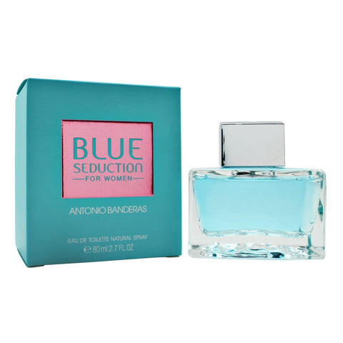 PARFUM ANTONIO BANDERAS BLUE SEDUCTION WOMEN EDT 80 ML ORIGINAL NEW PERFUME