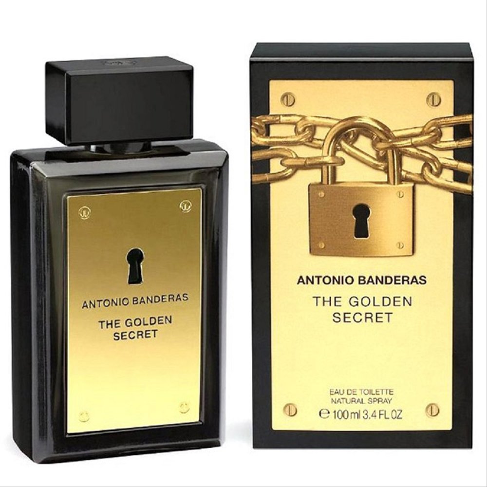 PARFUM PRIA ANTONIO BANDERAS GOLDEN SECRET MAN EDT 100 ML ORIGINAL + BOX