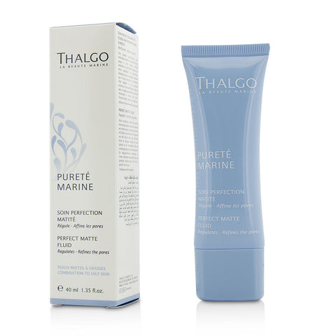 BELI THALGO SKIN CARE PERFECT MATTE FLUID 40 ML PURIFY THE SKIN FOR DEHYDRATED AND COMBINATION AND OILY SKIN