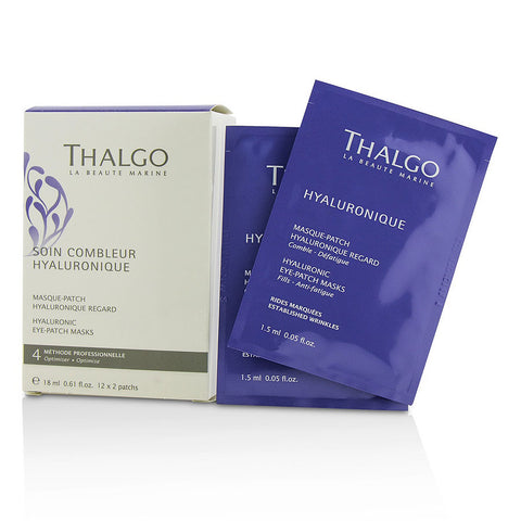 BELI THALGO SKIN CARE HYALURONIC EYE PATCH 12 PIECES CORRECTS DEEP WRINKLES