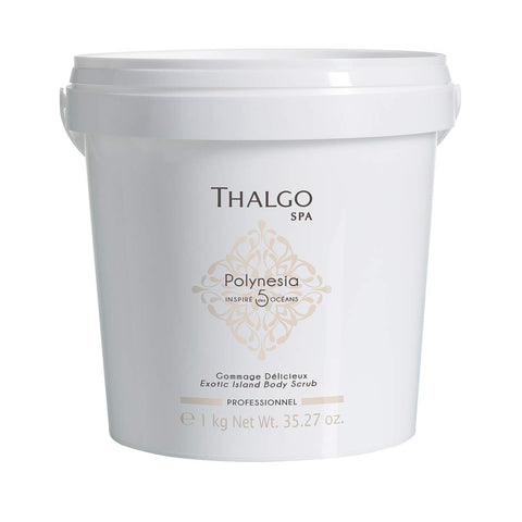 BELI THALGO SKIN CARE EXOTIC ISLAND BODY SCRUB 1 KG FOR SMOOTH AND SOFT SKIN FOR USE IN LUXURY SALON AND SPA  