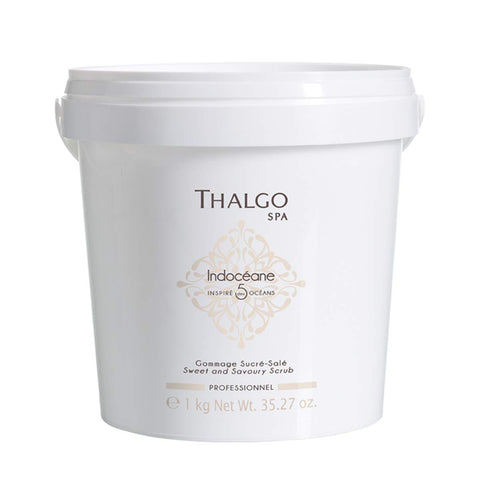 BELI THALGO SKIN CARE SWEET AND SAVOURY BODY SCRUB 1 KG FOR SMOOTH AND SOFT SKIN FOR USE IN LUXURY SALON AND SPA  