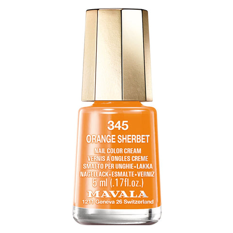 BELI MAVALA COSMETIC NAIL POLISH ORANGE SHERBET NO 345 ORIGINAL NEW KUTEKS COSMETIC  