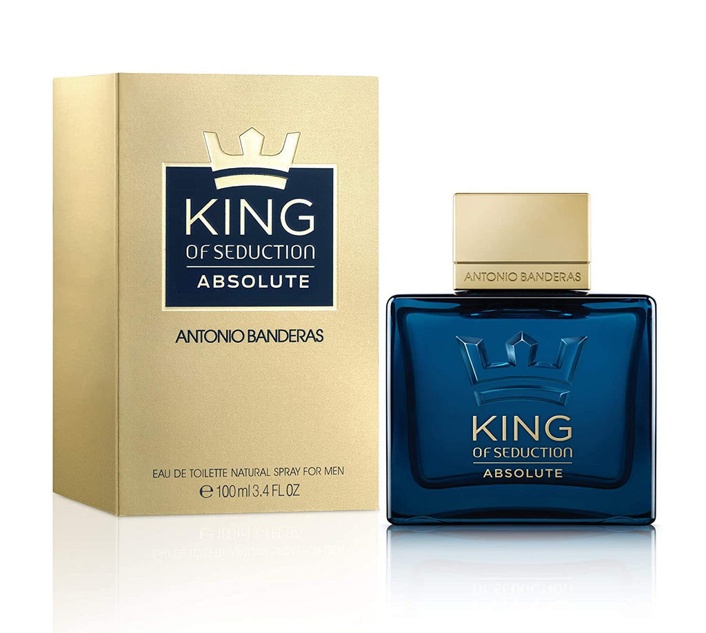 PARFUM PRIA ANTONIO BANDERAS KING OF SEDUCTION ABSOLUTE MAN EDT 100 ML ORIGINAL + BOX