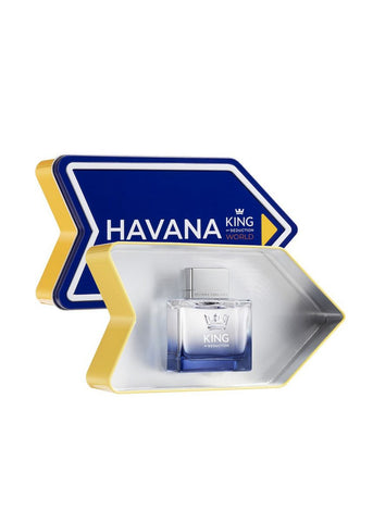 PARFUM PRIA ANTONIO BANDERAS KING OF SEDUCTION HAVANA MAN EDT 100 ML ORIGINAL + BOX