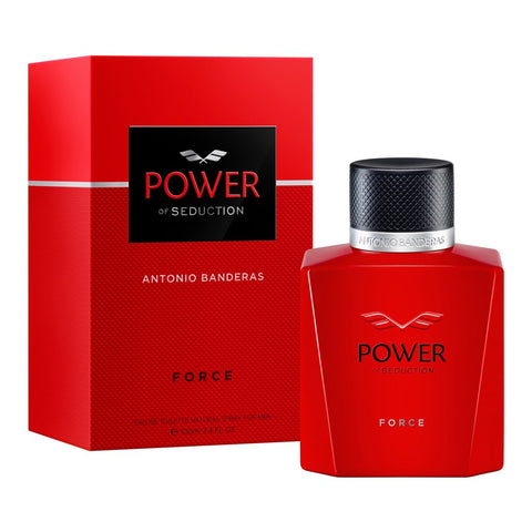 PARFUM PRIA ANTONIO BANDERAS POWER OF SEDUCTION FORCE MAN EDT 100 ML ORIGINAL + BOX