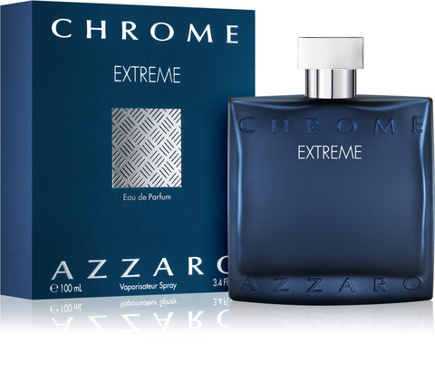 PARFUM PRIA AZZARO CHROME EXTREME MAN EDP 100 ML PERFUME ORIGINAL + BOX