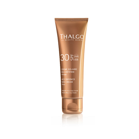 BELI THALGO SKIN CARE AGE DEFENCE SUN PROTECTION CREAM SPF 30 50 ML SUN LOTION FOR FACE 