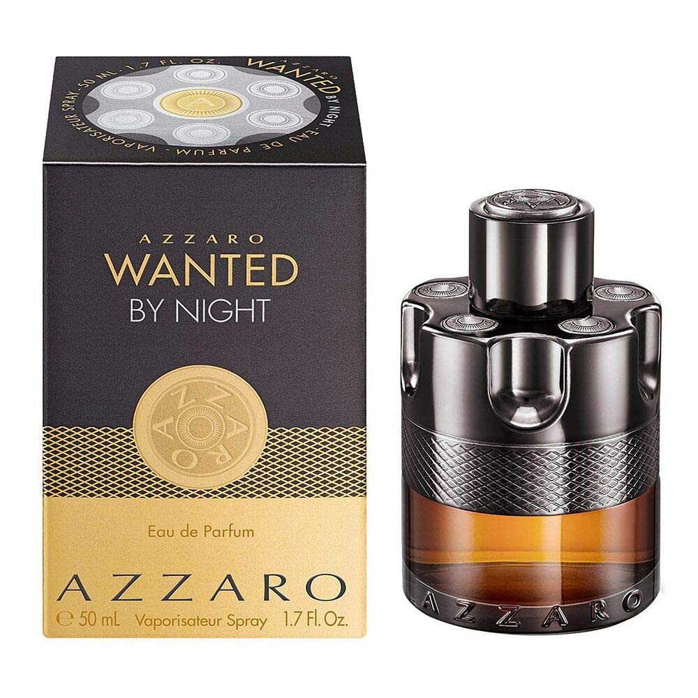 PARFUM PRIA AZZARO WANTED BY NIGHT MAN EDP 50 ML PERFUME ORIGINAL + BOX