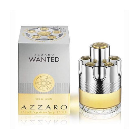 PARFUM PRIA AZZARO WANTED MAN EDT 50 ML PERFUME ORIGINAL + BOX