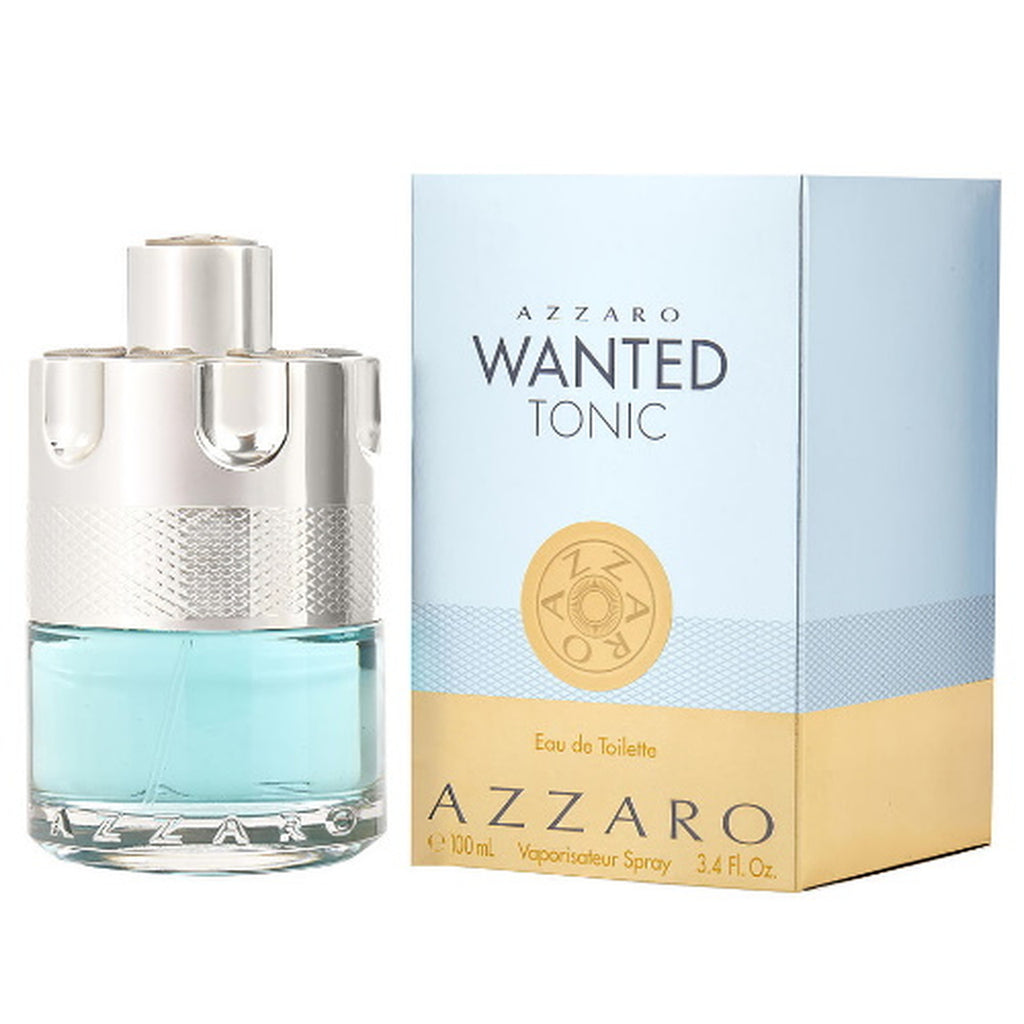 PARFUM PRIA AZZARO WANTED TONIC MAN EDT 100 ML PERFUME ORIGINAL + BOX