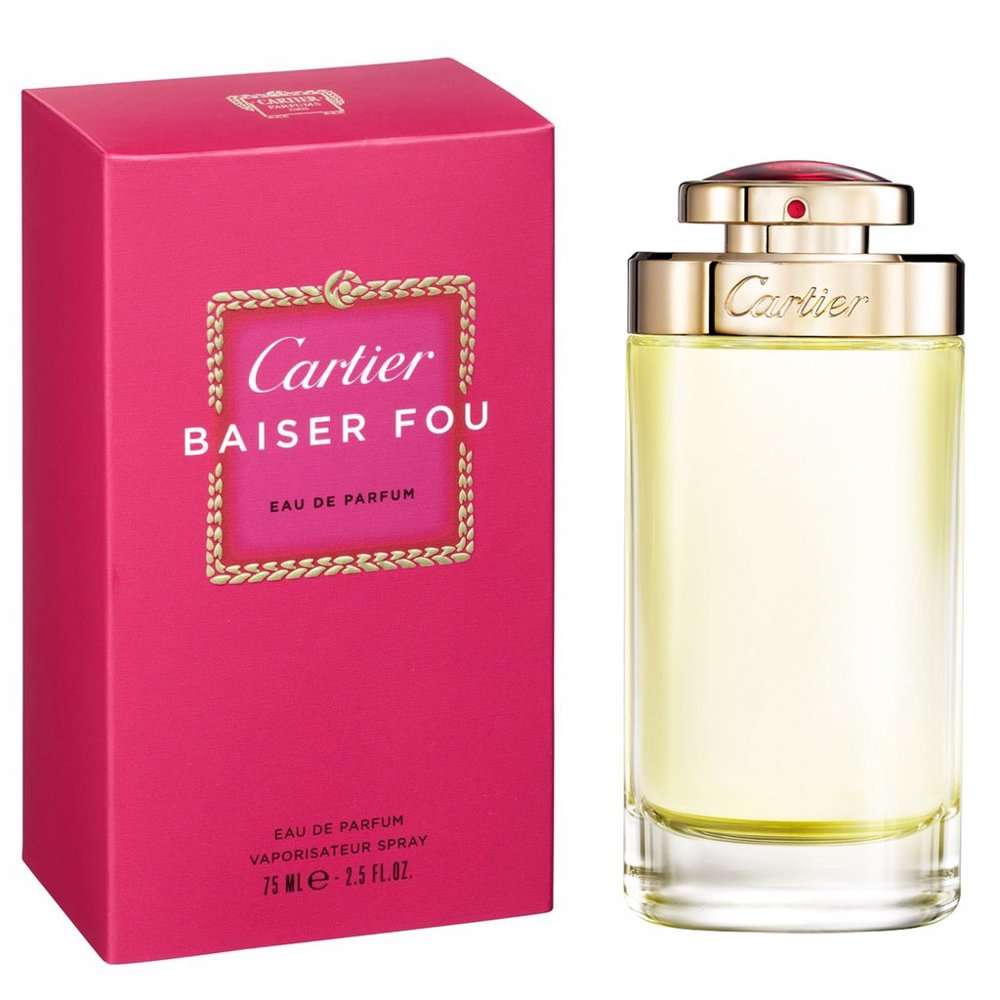 PARFUM WANITA CARTIER BAISER FOU WOMAN EDP 75 ML PERFUME ORIGINAL+ BOX