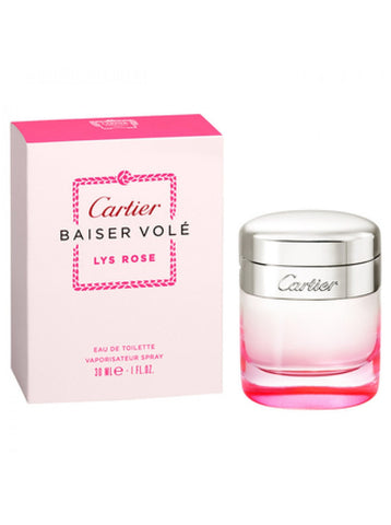 PARFUM WANITA CARTIER LYS ROSE WOMAN EDT 30 ML PERFUME ORIGINAL + BOX