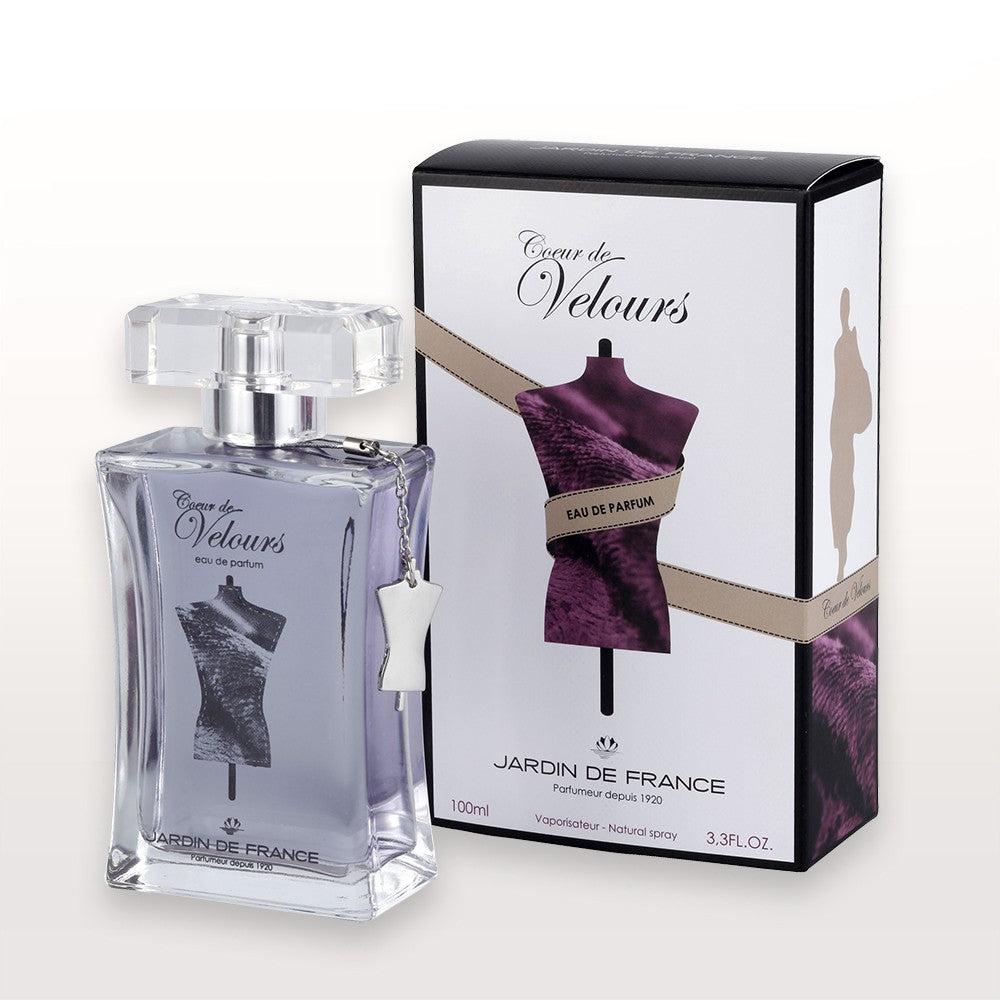 PARFUM WANITA JARDIN DE FRANCE COEURS DE VELOURS WOMAN EDP 100 ML PERFUME ORIGINAL + BOX