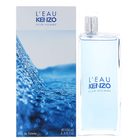 PARFUM PRIA KENZO LEAU PAR MAN EDT 100 ML PERFUME ORIGINAL + BOX