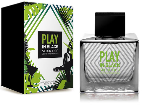 ANTONIO BANDERAS BLACK SEDUCTION PLAY MAN EDT 100 ML 