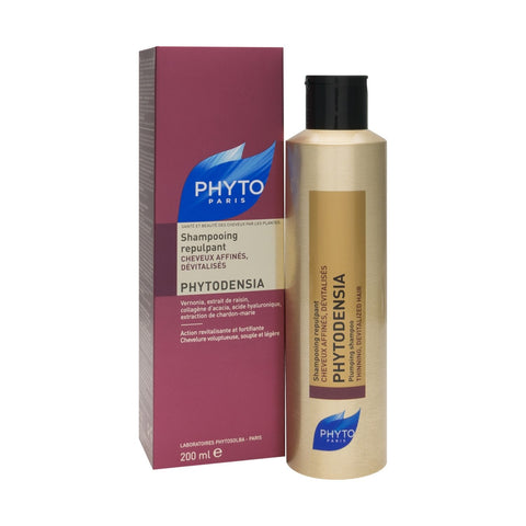 BELI PHYTO PERAWATAN RAMBUT BELI PHYTODENSIA SHAMPOO 200 ML PLUMPING SHAMPOO FOR HAIR WITHOUT VOLUME ORIGINAL HAIR TREATMENT NEW IMPORT