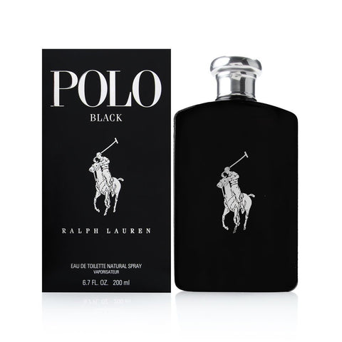 PARFUM PRIA RALPH LAUREN POLO BLACK MAN EDT 200 ML PERFUME ORIGINAL + BOX