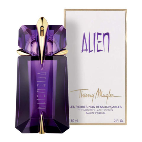 PARFUM WANITA THIERRY MUGLER ALIEN WOMAN NON REFILLABLE EDP 60 ML PERFUME ORIGINAL + BOX