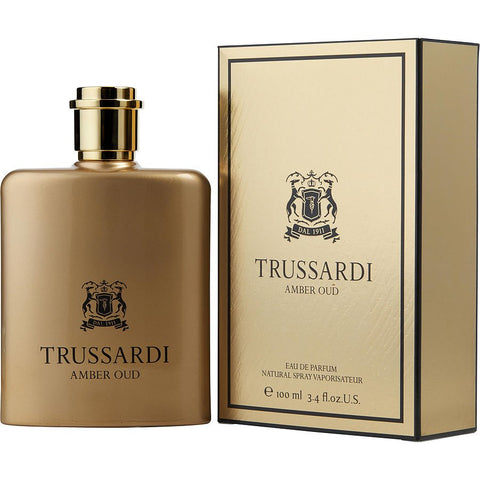 PARFUM PRIA TRUSSARDI AMBER OUD MAN EDP 100 ML PERFUME ORIGINAL + BOX