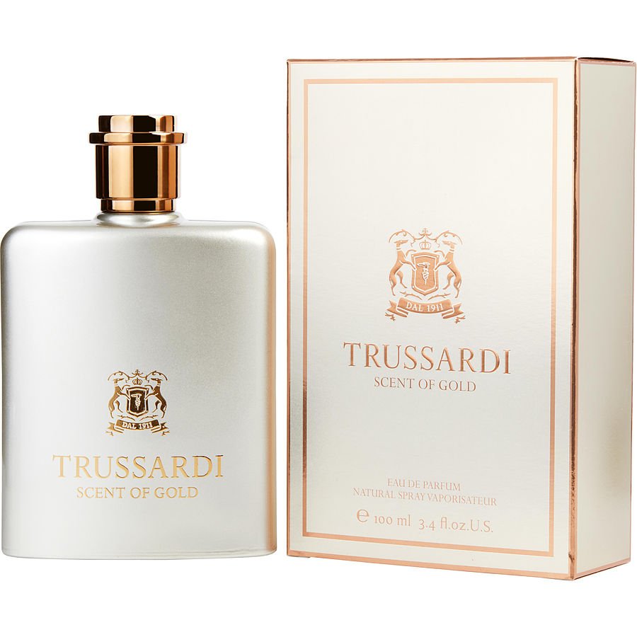 PARFUM UNISEX TRUSSARDI SCENT OF GOLD EDP 100 ML PERFUME ORIGINAL + BOX